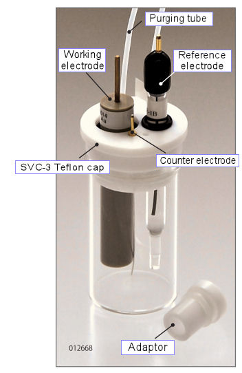 SVC-2 Voltammetry cell SVC-2 Voltammetry cell