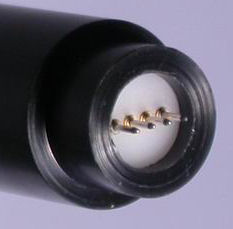 4-probes electrode--contact part 4-probes electrode--contact part